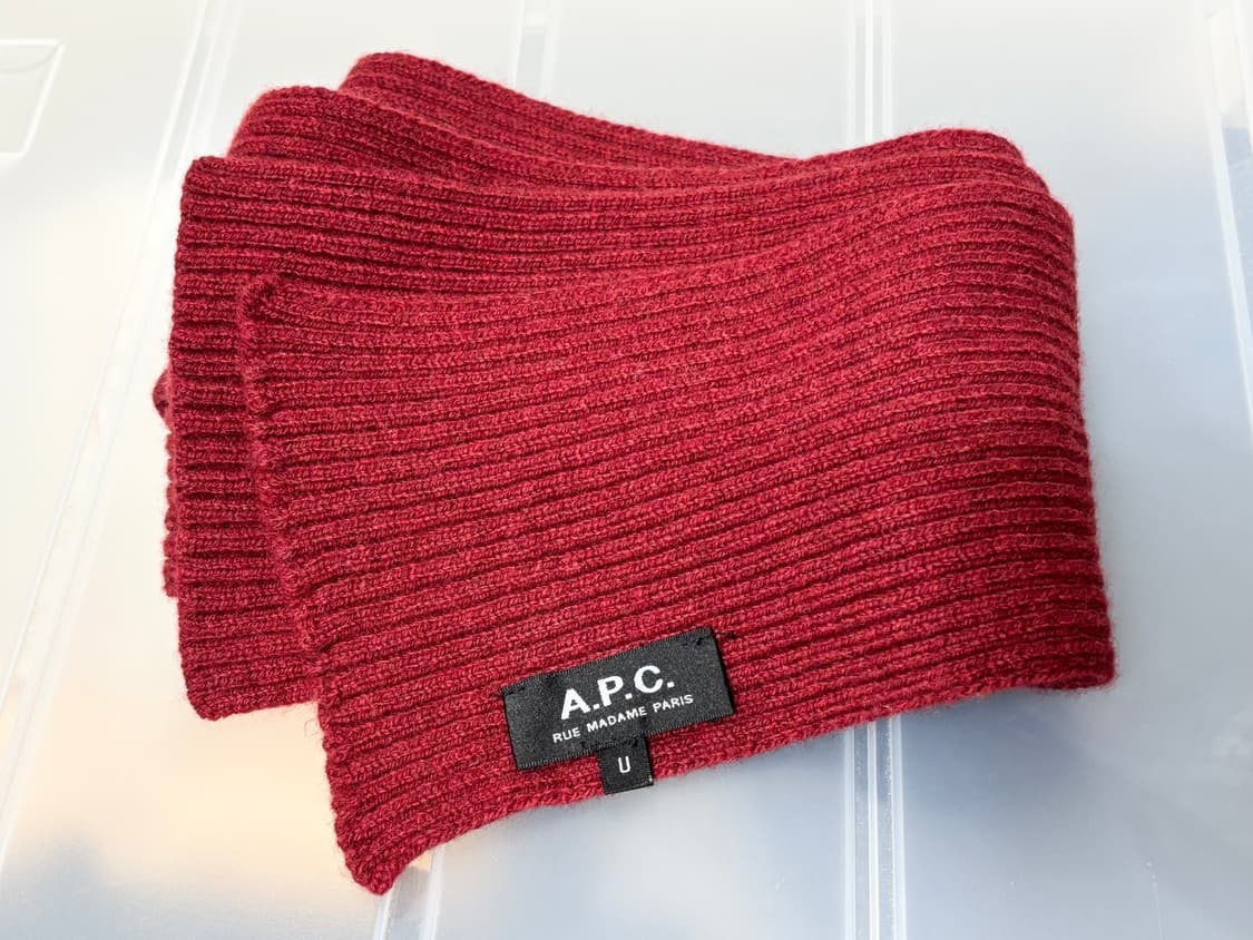 A.p.c 아페쎄 머플러 목도리 울 캐시미어 상품이미지1