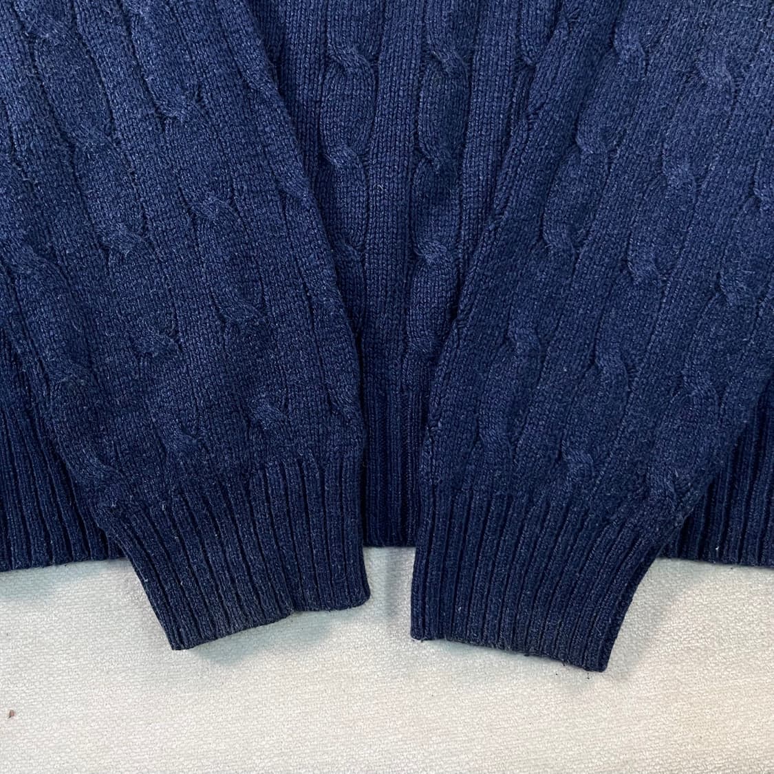 100 폴로 랄프로렌 캐시미어 꽈배기 니트 상품이미지4