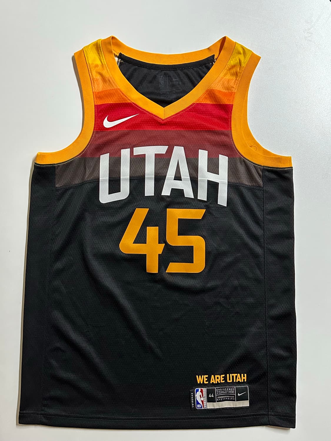 Nike NBA 유타 재즈 시티 에디션 도노반 미첼 져지 (사이즈 M) 상품이미지2