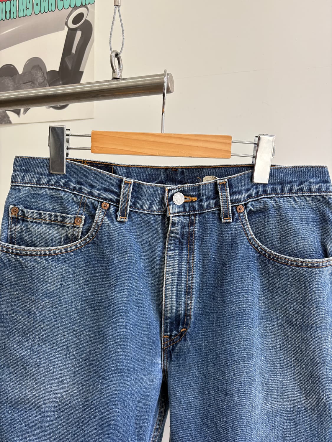 00's LEVIS 505 (Made in USA) 데님팬츠 상품이미지2