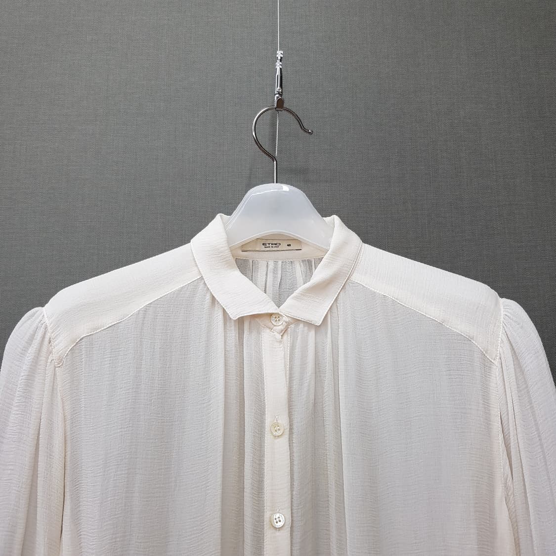 ETRO 에트로  실크 드로스트링 셔링 블라우스 40사이즈 상품이미지2