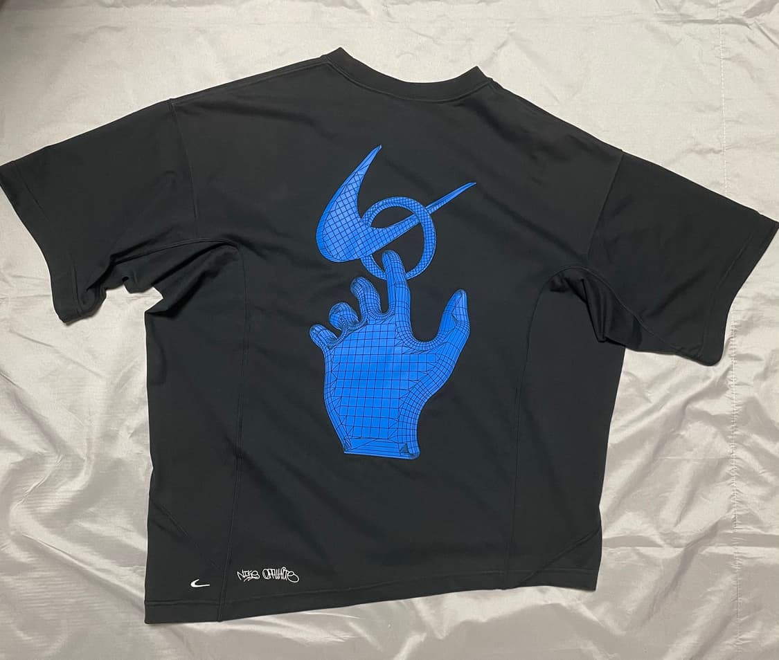 나이키 오프화이트 NRG 반팔 티셔츠 블랙 XXL 2XL 상품이미지3
