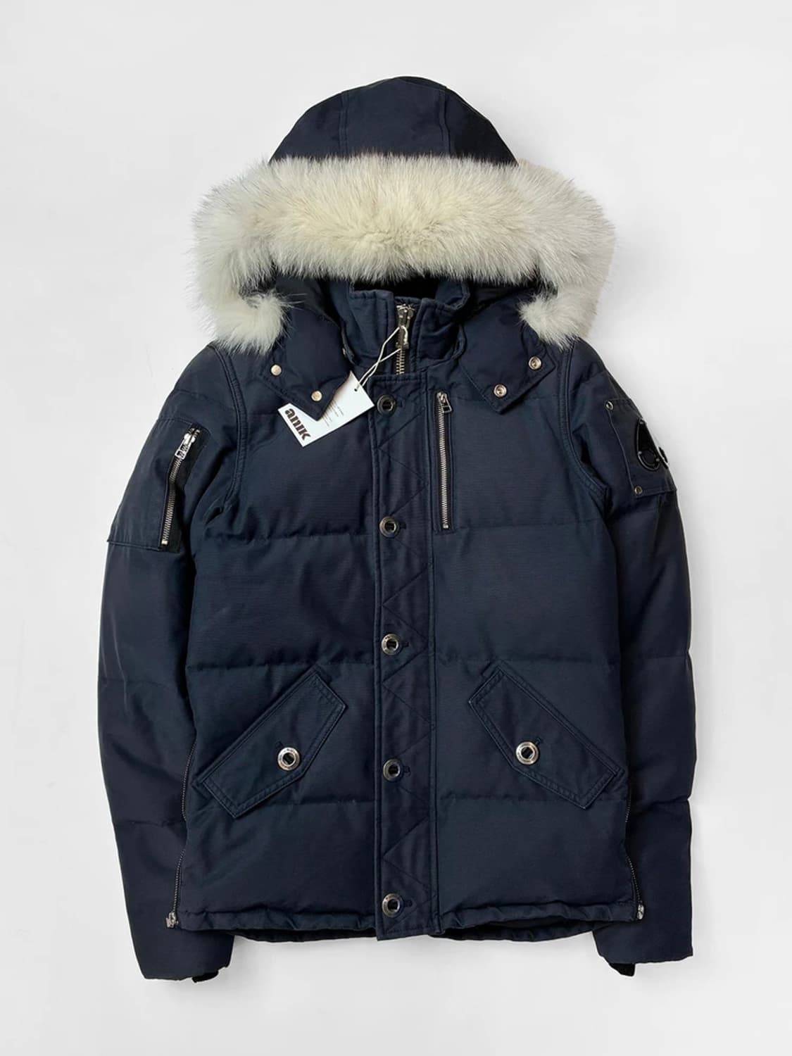 무스너클 내츄럴 폭스 퍼 쓰리쿼터 맨즈 패딩 PN5611    상품이미지1