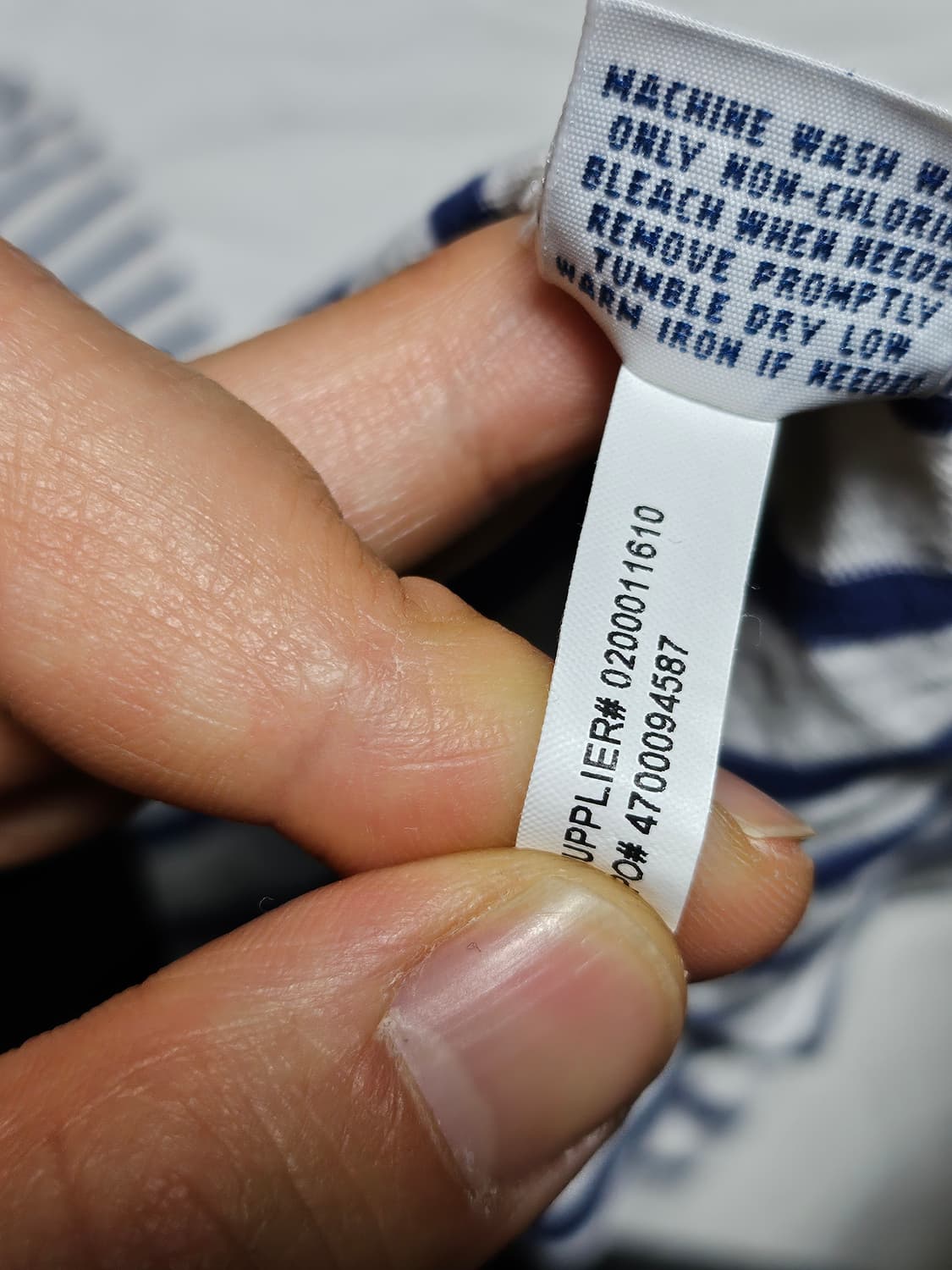 폴로랄프로렌 스트라이프 롱슬리브 긴팔티 L 상품이미지7