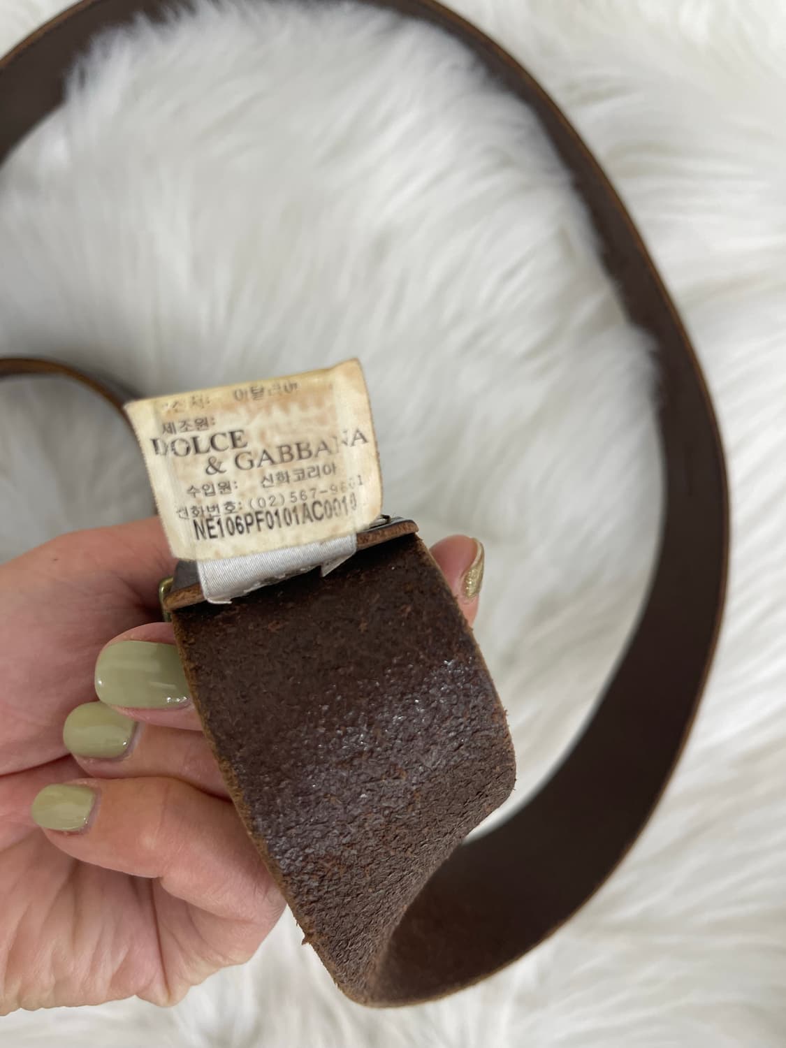 돌체앤 가바바 벨트 상품이미지7