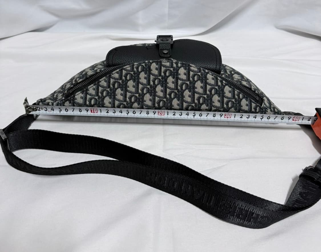 디올 오블리크 새들 벨트백 상품이미지6