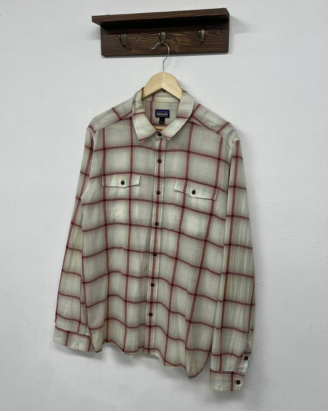 [L] 파타고니아 오가닉 코튼 플레이드 웨스턴 셔츠 상품이미지7
