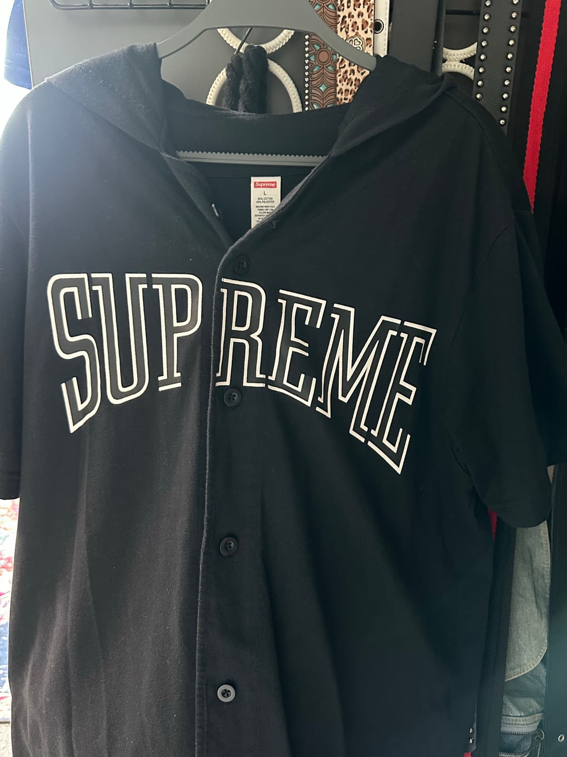 Supreme 16ss hooded baseball Top 상품이미지1