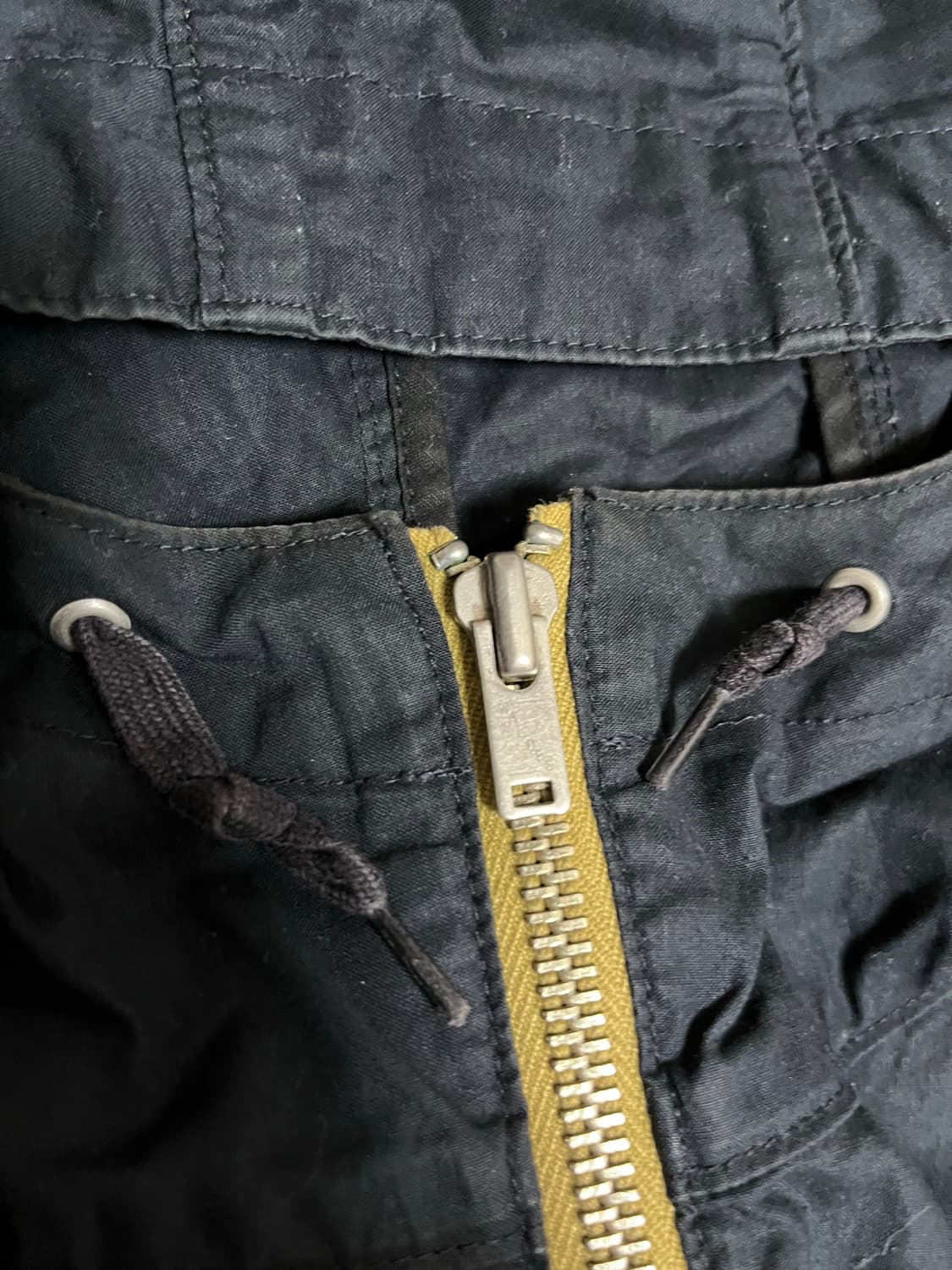 피그벨 아노락 후드집업 블랙 상품이미지3