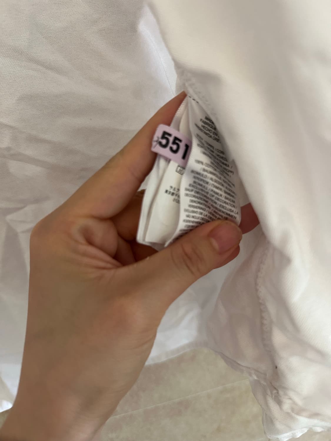 폴로 랄프로렌 클래식핏 화이트 셔츠 L 상품이미지6