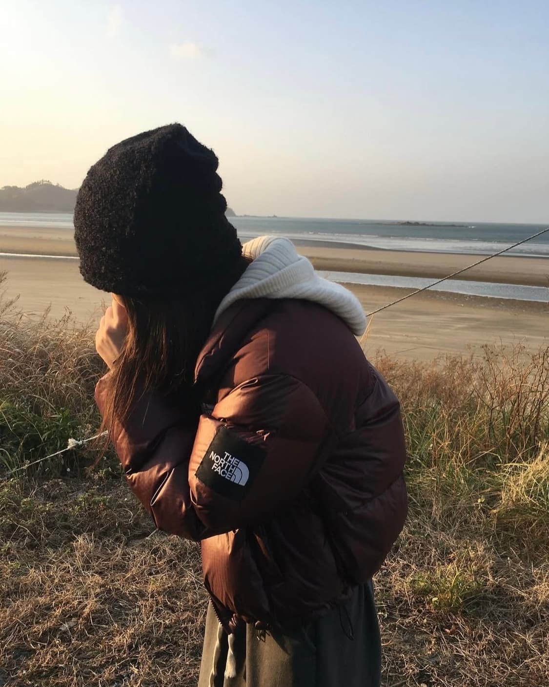 노스페이스 화이트라벨 눕시 코코아브라운 상품이미지3