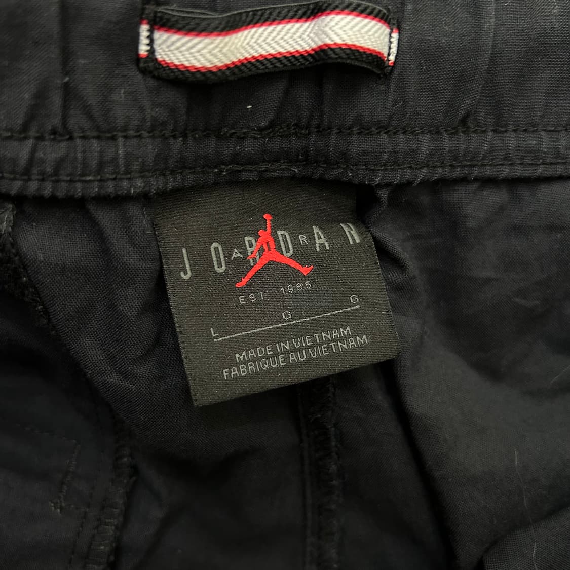 [실측XL]나이키조던 에센셜 우븐팬츠/블랙 상품이미지6