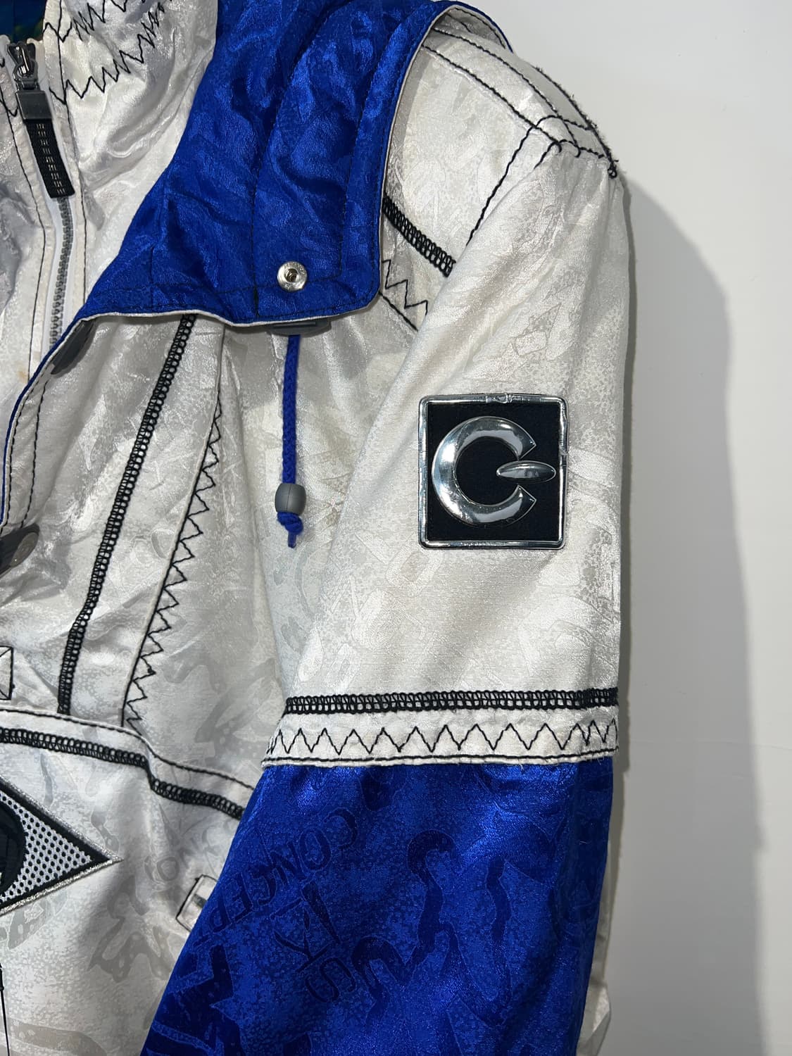 골드윈 블루 아노락 스키복 상품이미지4