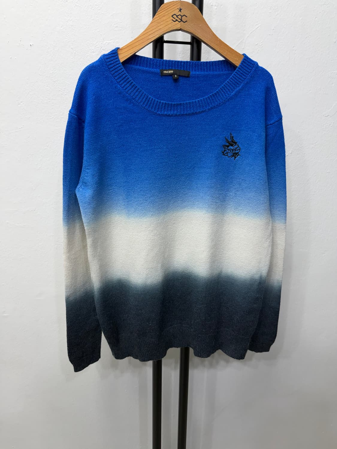 정품) 마쥬 그라데이션 여성 니트 스웨터 3 상품이미지1