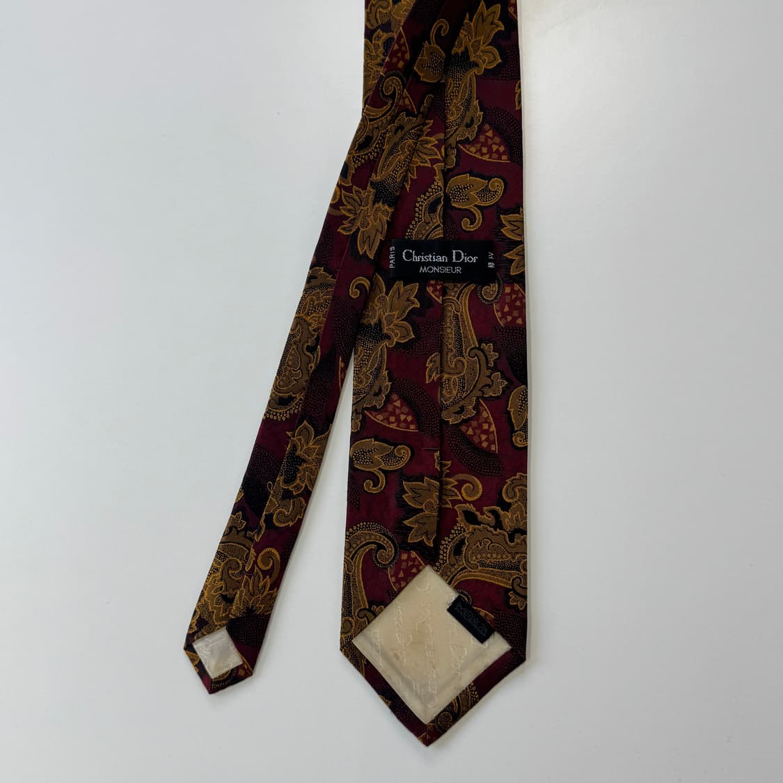크리스찬 디올(Dior) 페이즐리 명품 정품 넥타이 상품이미지2