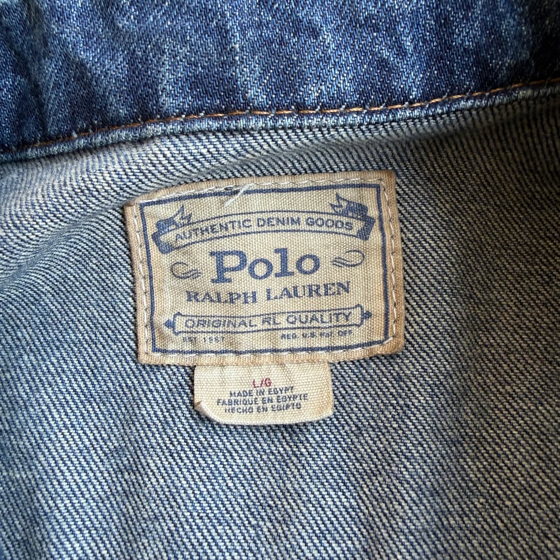 폴로 랄프로렌 데님 트러커 자켓 상품이미지7