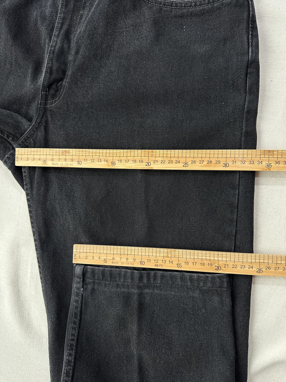 리바이스 550 흑청 데님 팬츠 38 made in Canada 상품이미지10