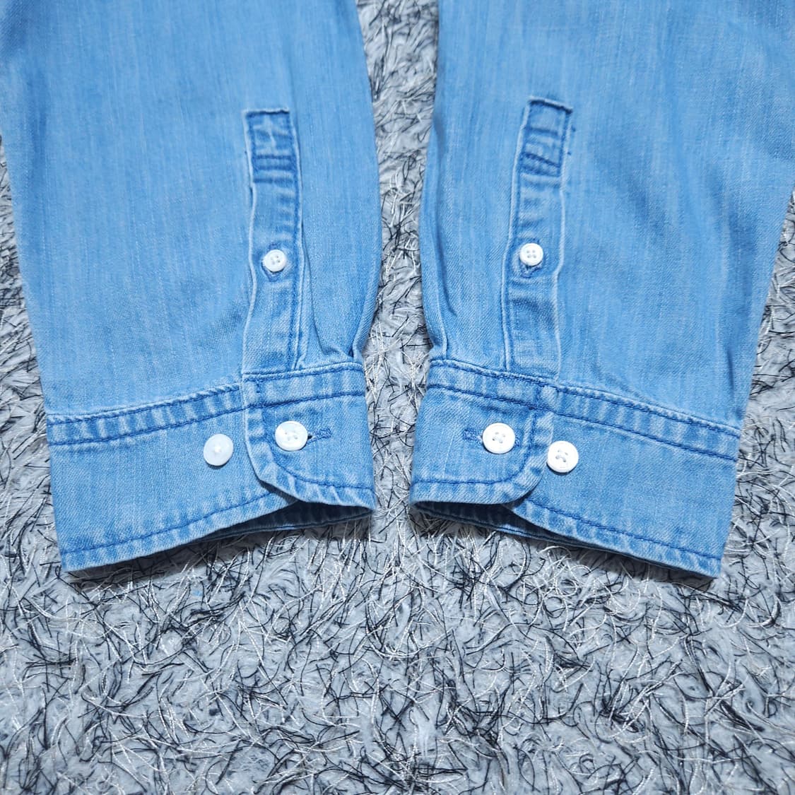 빈폴)100 남자 데님셔츠 청남방 / 왕눈이샵 상품이미지6