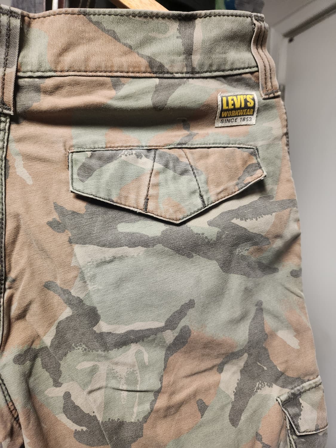 리바이스 빈티지 워크웨어 카모 카고팬츠 30 상품이미지2