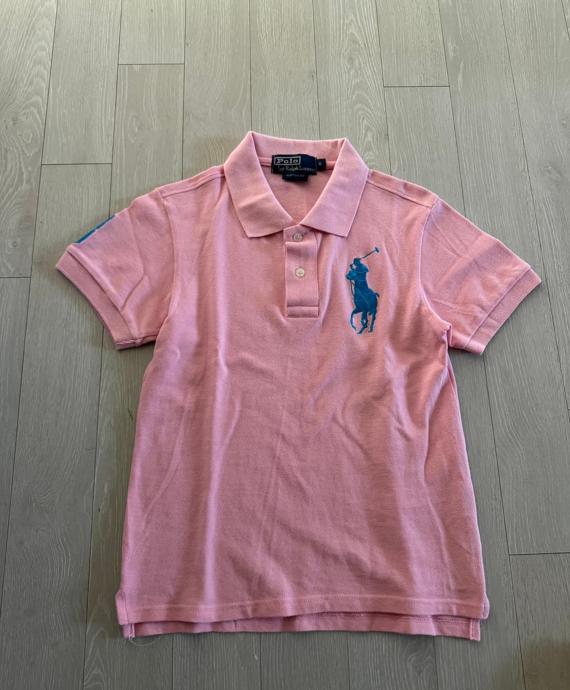 폴로 빅포니 우먼스 딸기우유 카라티  상품이미지1