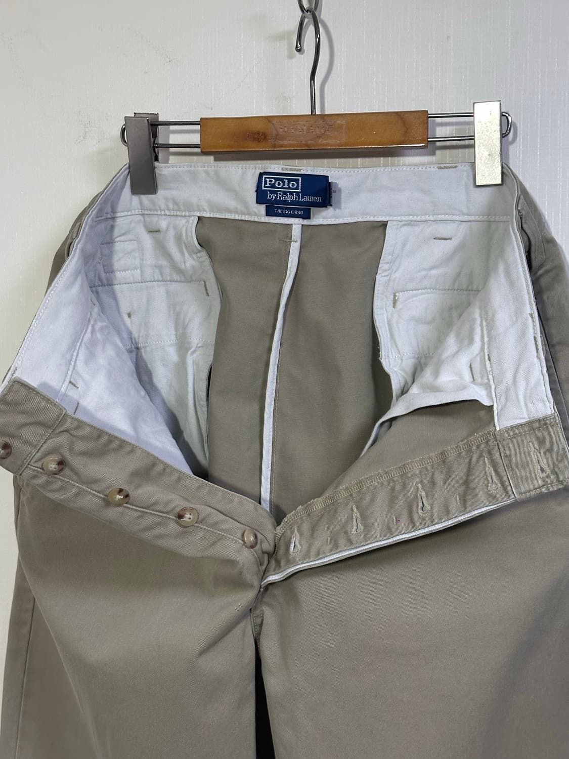 24SS) QR 신형 폴로 랄프로렌 빅치노팬츠 32/카키베이지 상품이미지7