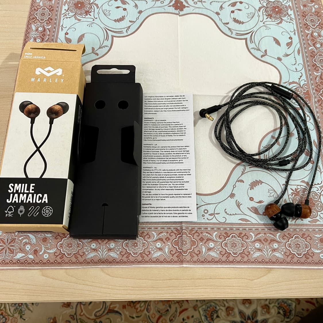 밥말리 이어폰 스마일자메이카 상품이미지1