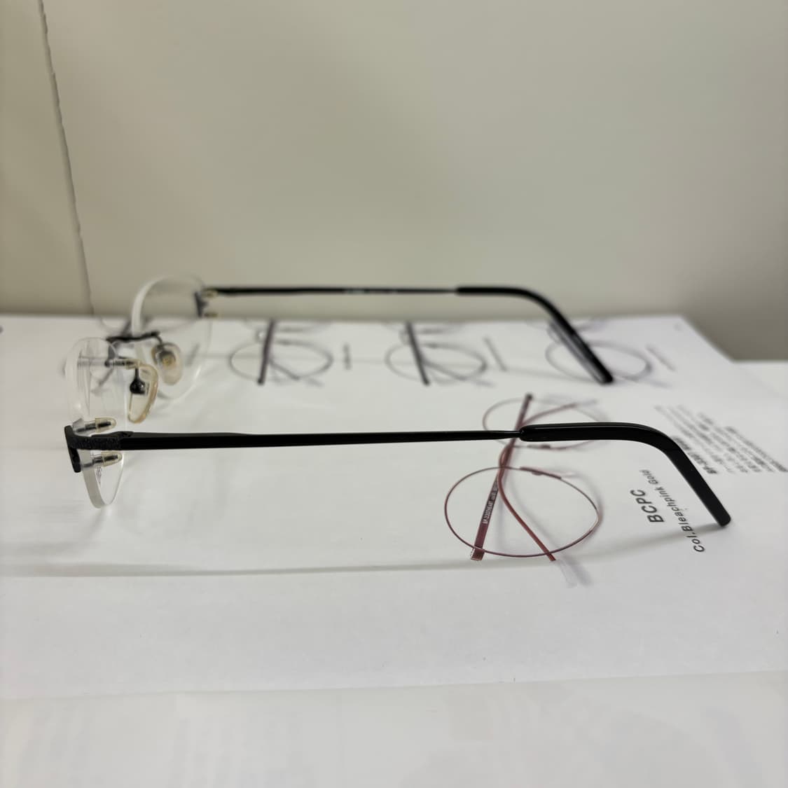 FENDI 펜디 블랙 무테 안경 상품이미지4