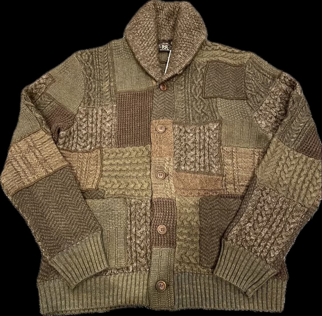 rrl 울 블렌드 숄 가디건 XL 상품이미지2