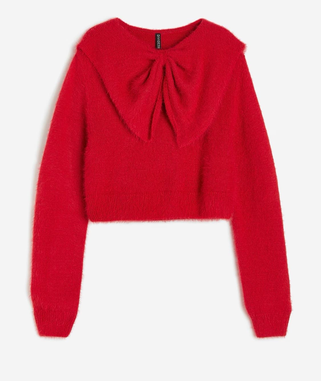 H&M 레드 리본 니트 상품이미지1