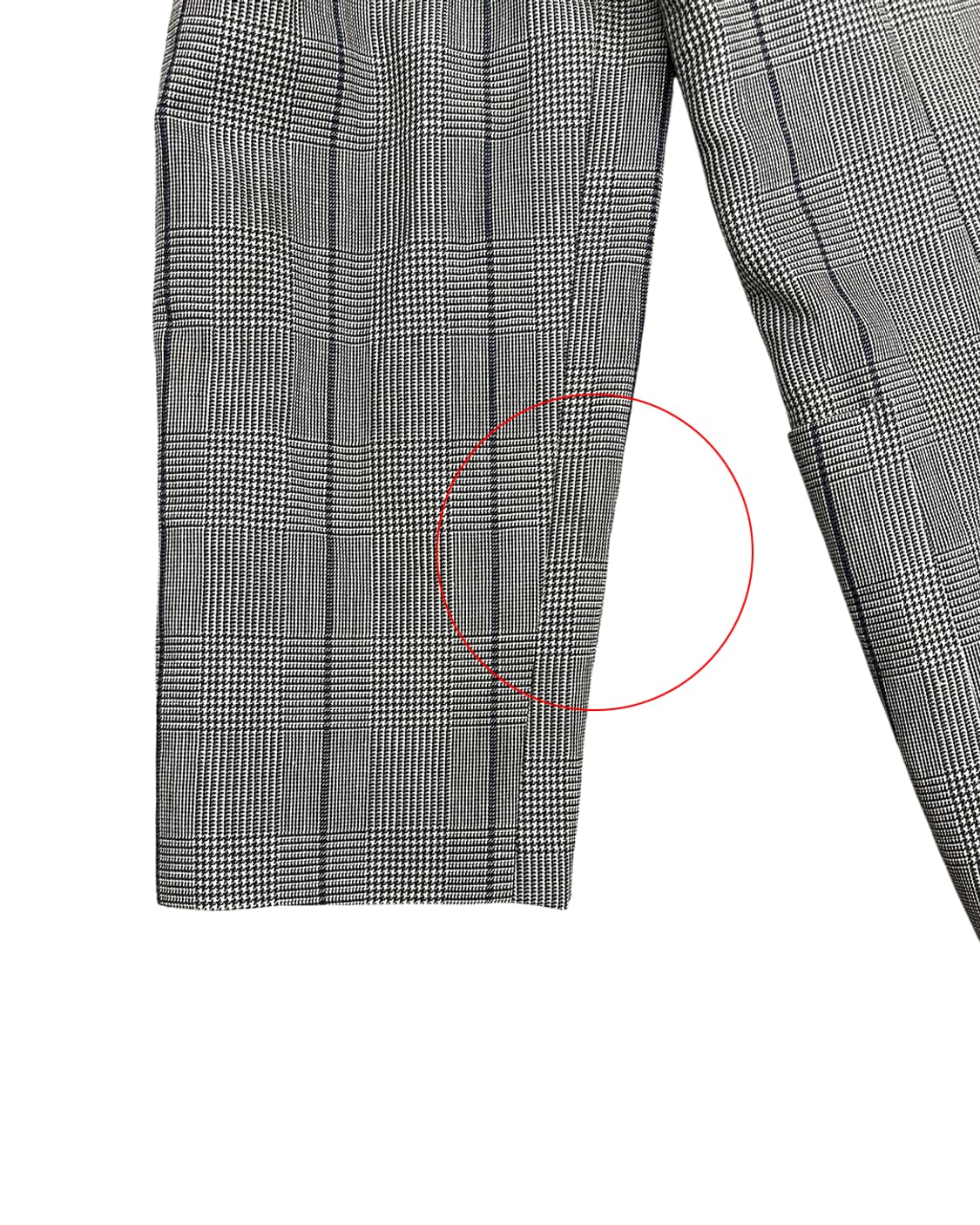 다이어트 부처 슬림 스킨 체크드 투 버튼 코트 상품이미지9