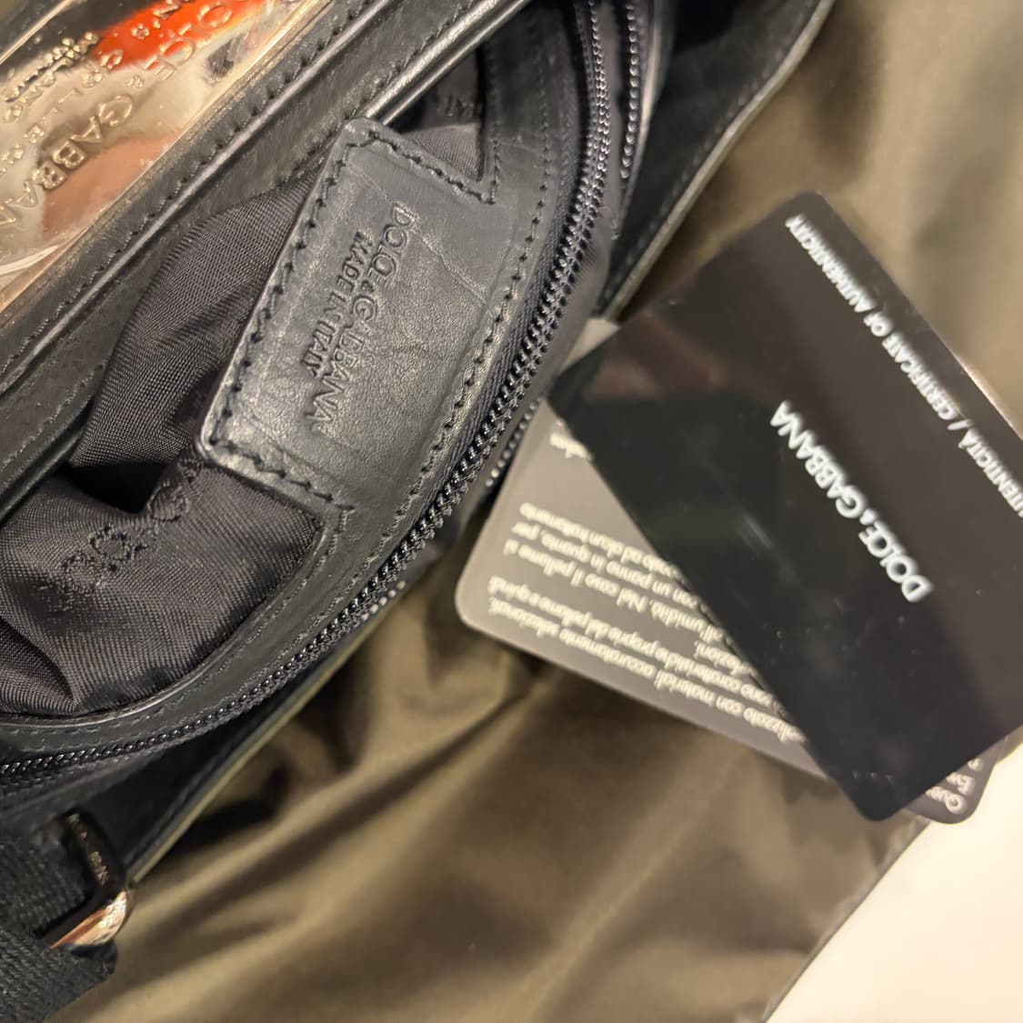 돌체앤가바나 메신저백 크로스백 카키 더스트백 상품이미지6