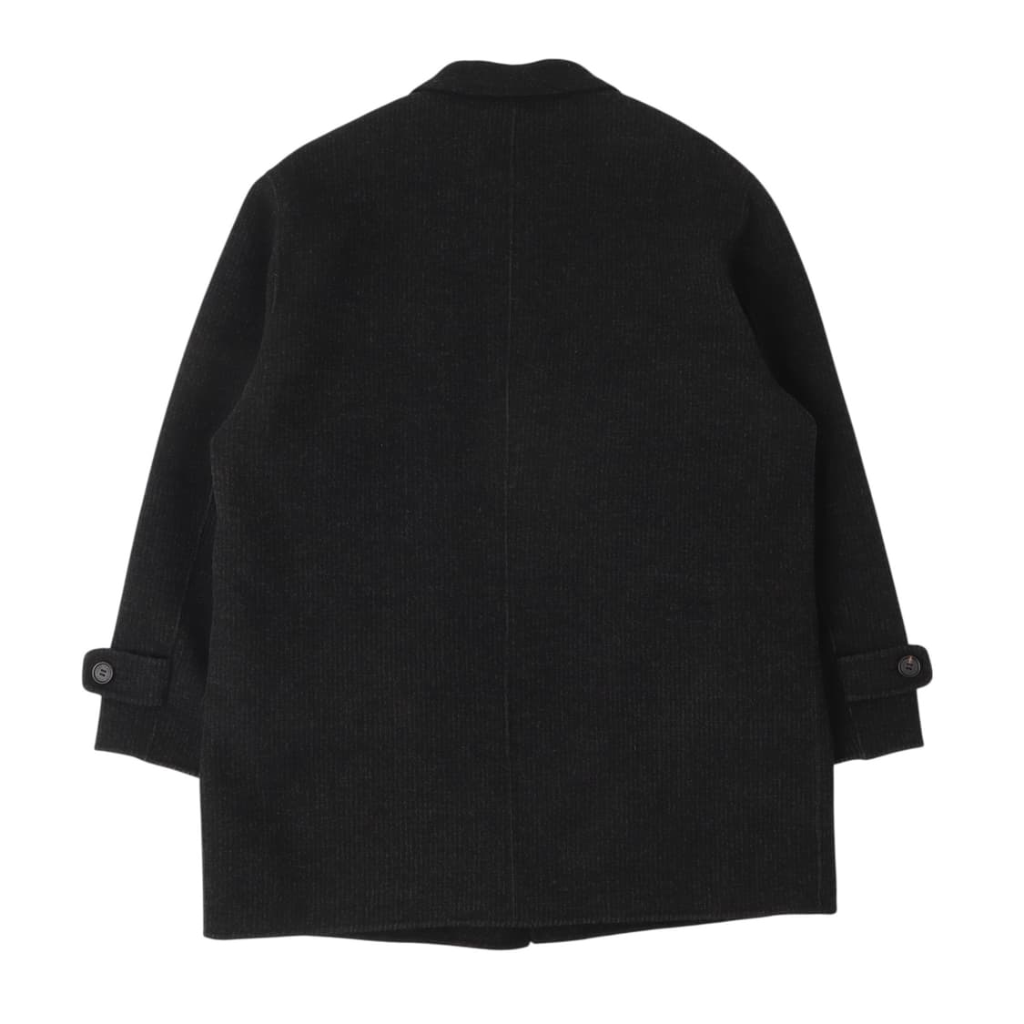 입생로랑 뿌르 옴므 ysl로고 울 하프 코트 상품이미지5