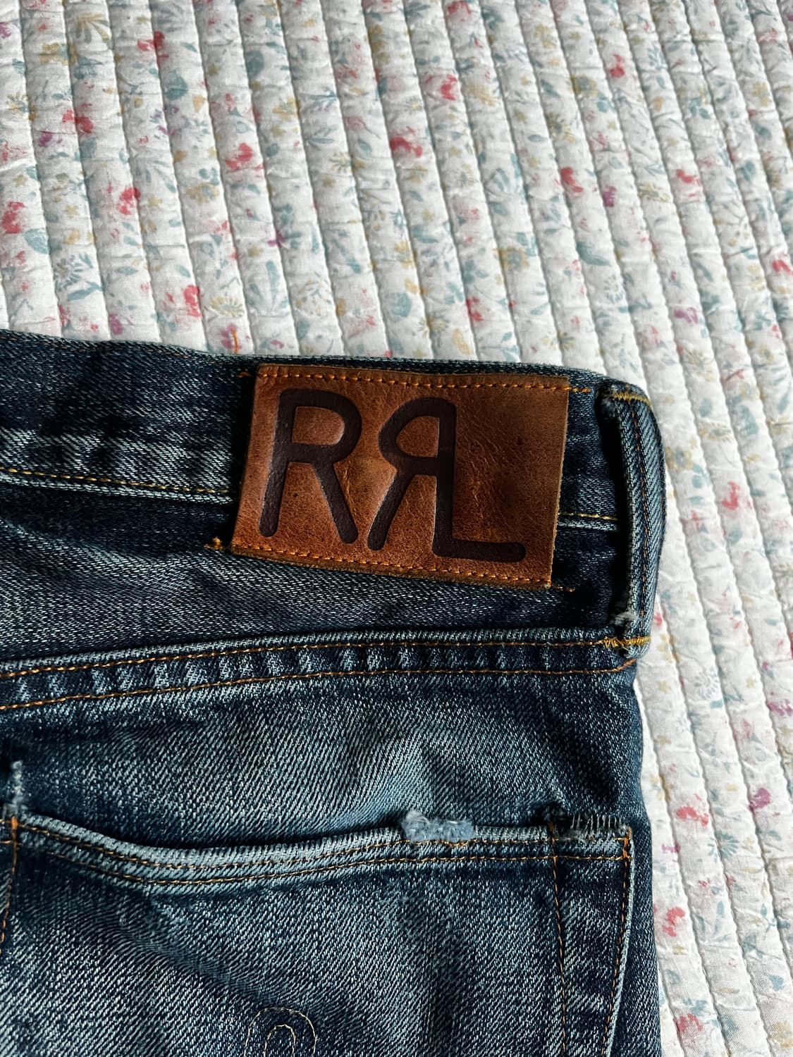RRL 더블알엘 빈티지파이브포켓 기빈스 데님 청바지 28x30 상품이미지4