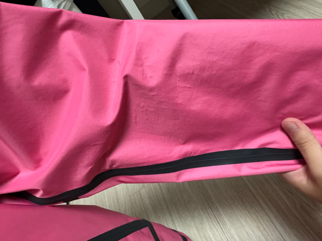 슈프림 노스페이스 테이프심 m 핑크 상품이미지5