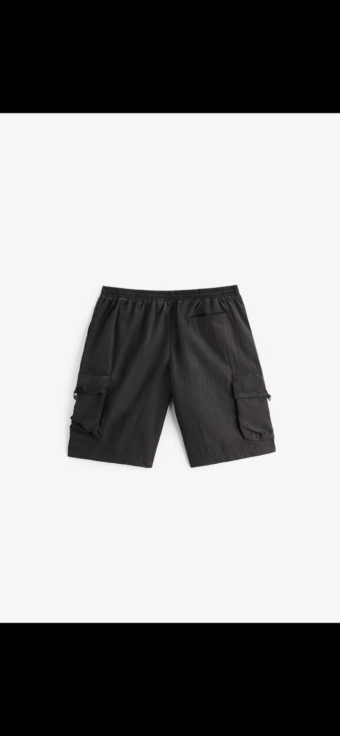 자라 파라슈트 버뮤다 카고 쇼츠 Black 8281/390 상품이미지7