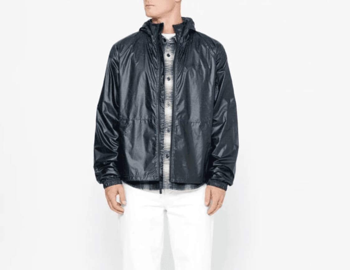 스투시 비치쉘 크랙드 립스타 윈드브레이커 바람막이 L 상품이미지2