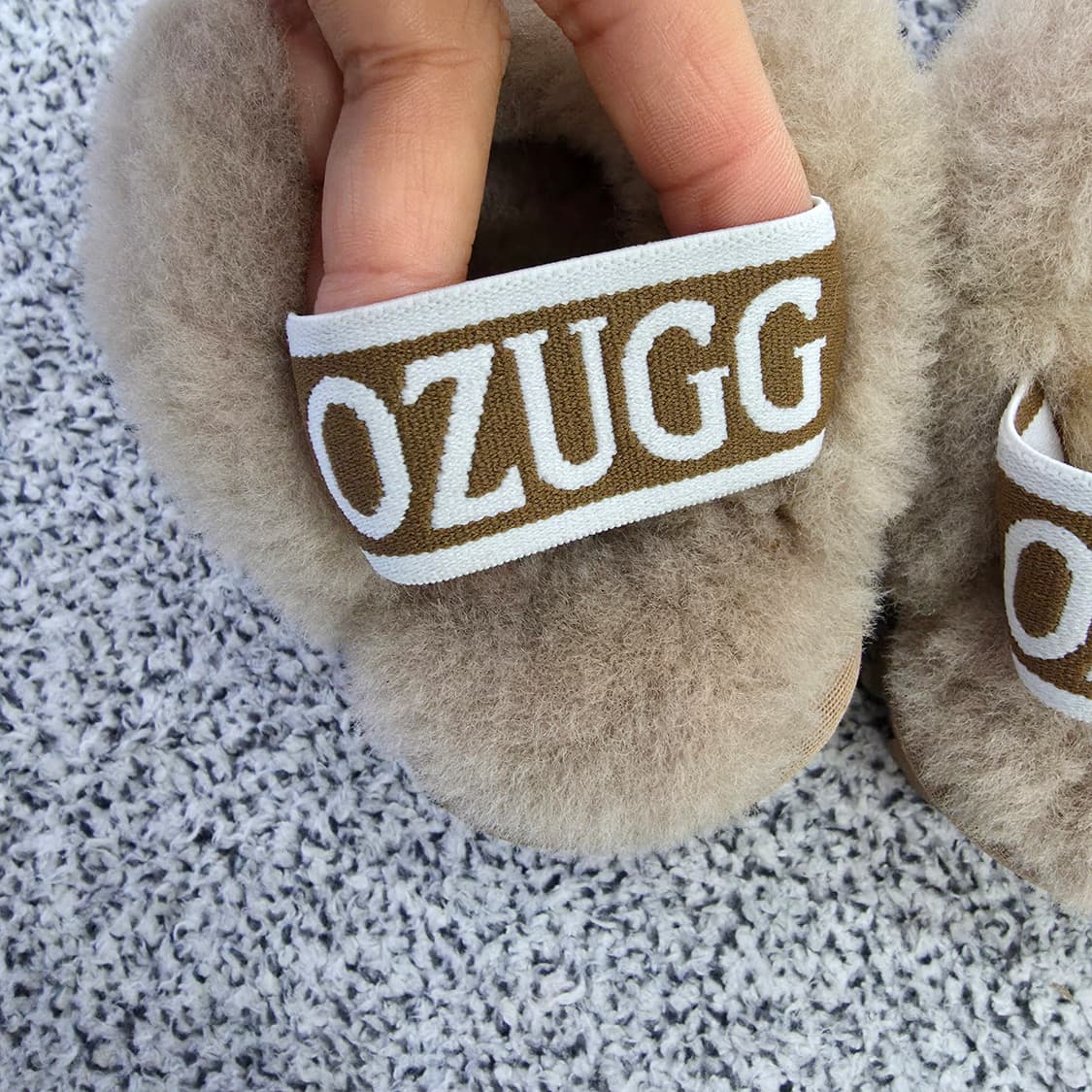 [165] 오즈웨어 키즈 아동 밴딩 어그 슬리퍼 0119J 상품이미지5