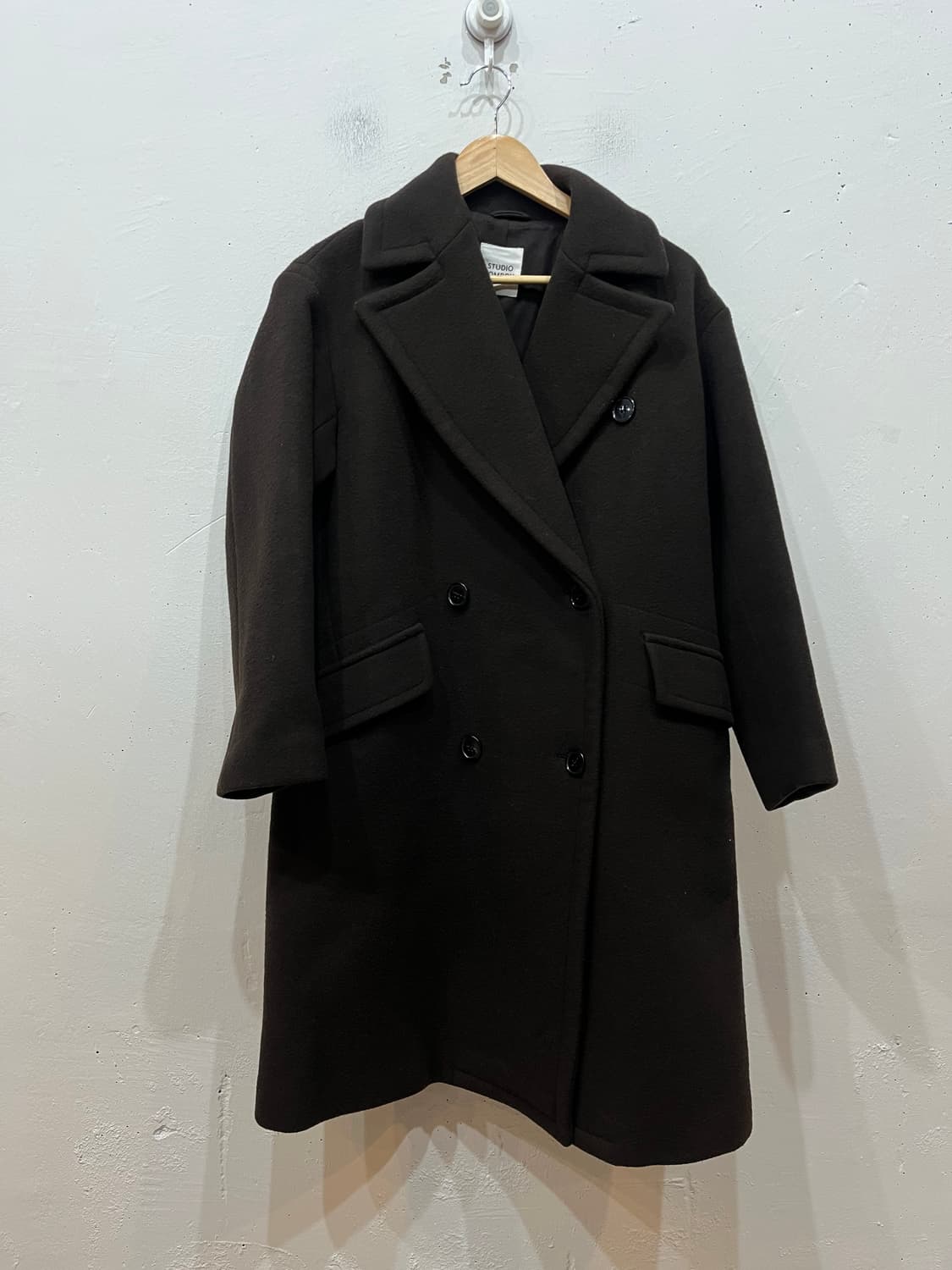 스튜디오 톰보이 더블 울 코트  상품이미지1