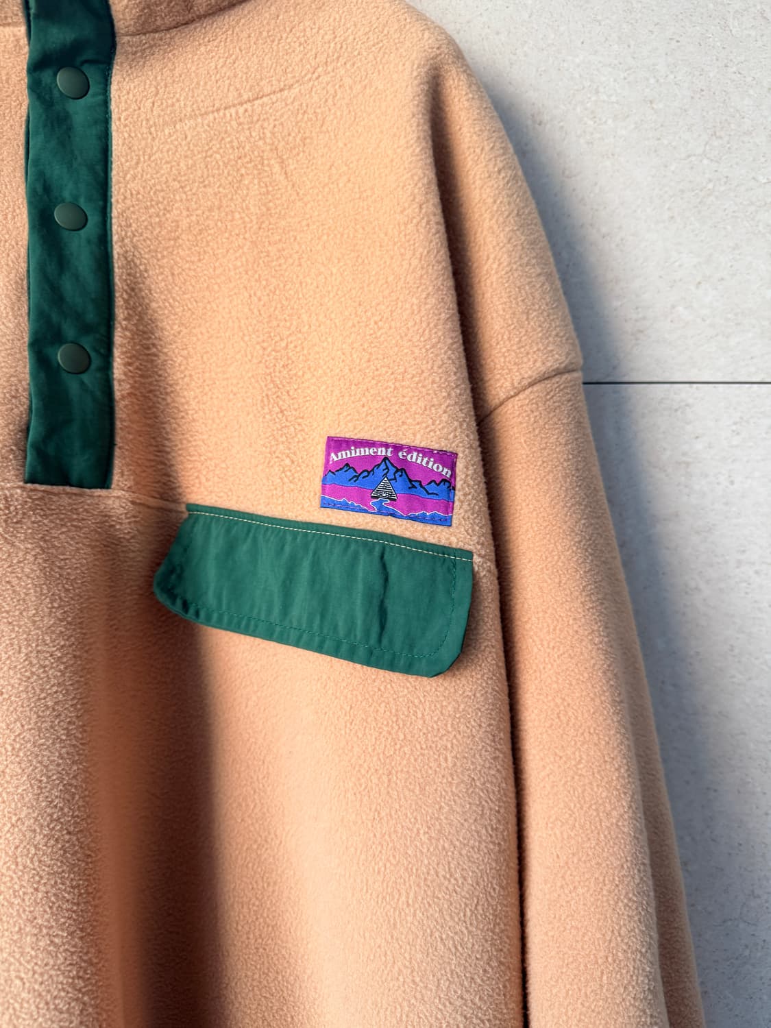 Amiment 아미먼트 도매택 후리스 아노락 free 상품이미지4