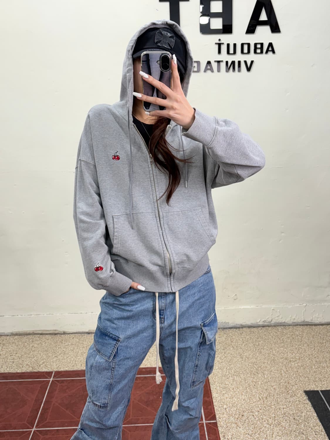 키르시 후드 집업 상품이미지2