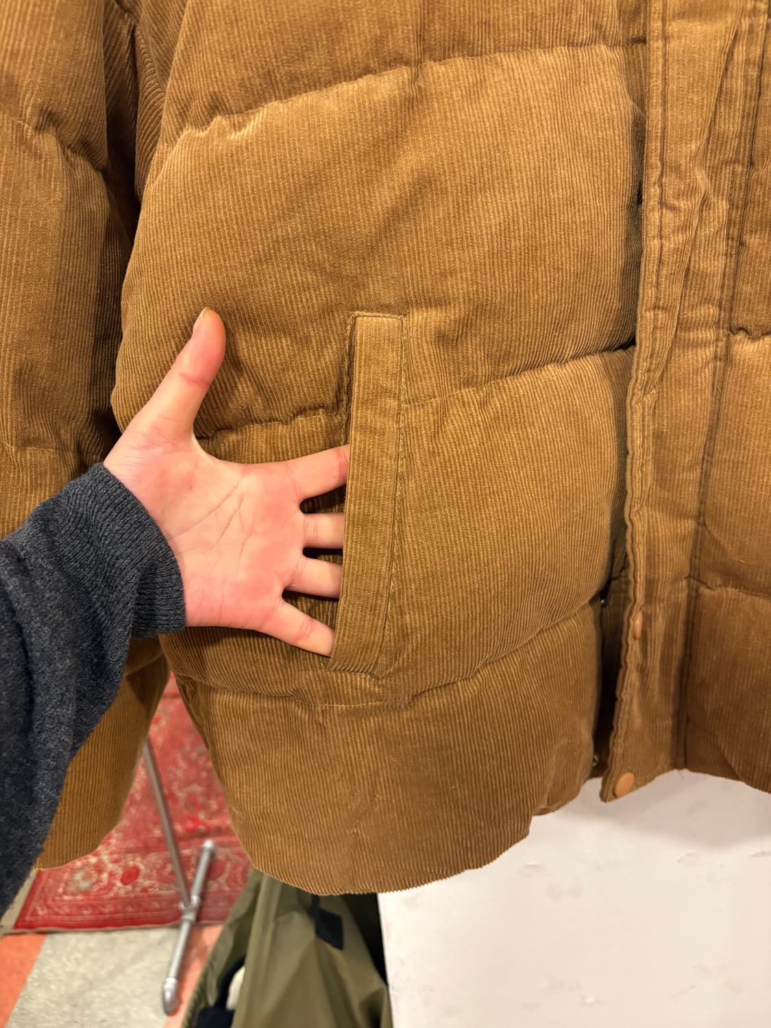 골덴패딩 상품이미지3