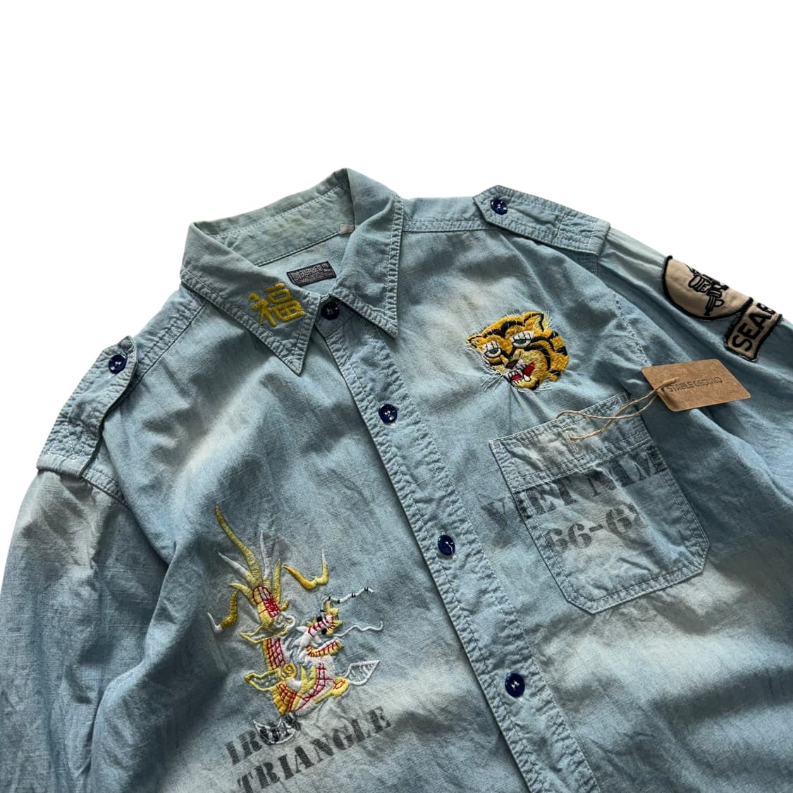 [100] 토요엔터프라이즈 수베니어 샴브레이 셔츠 상품이미지2