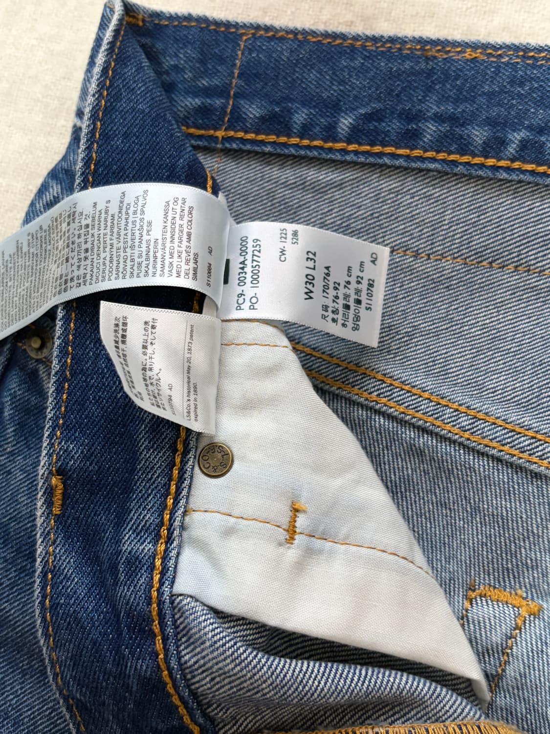 LEVI'S X TOY STORY 웨스턴 플레어 진 상품이미지7