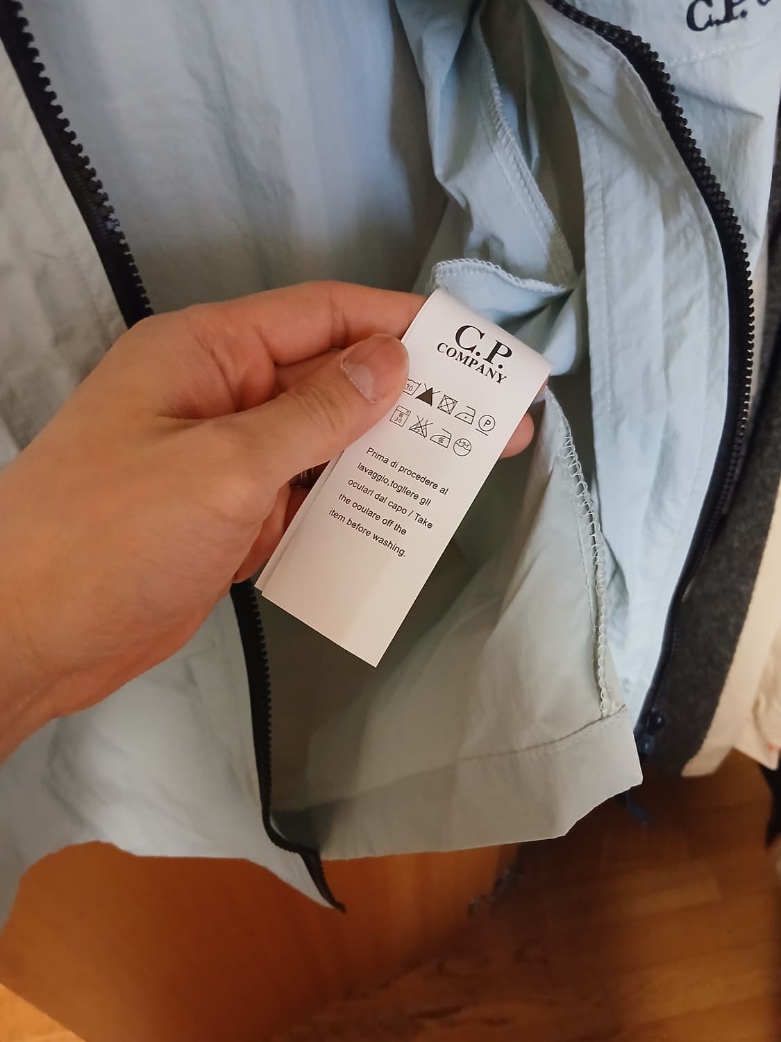 Cp 컴퍼니 반팔 반바지 셋업(라이트블루) 상품이미지3