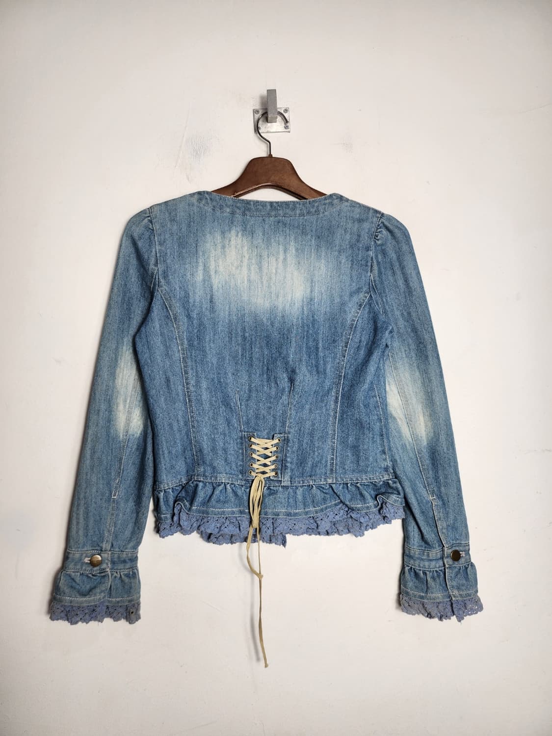 레스트로즈 프릴 데님 자켓 상품이미지5