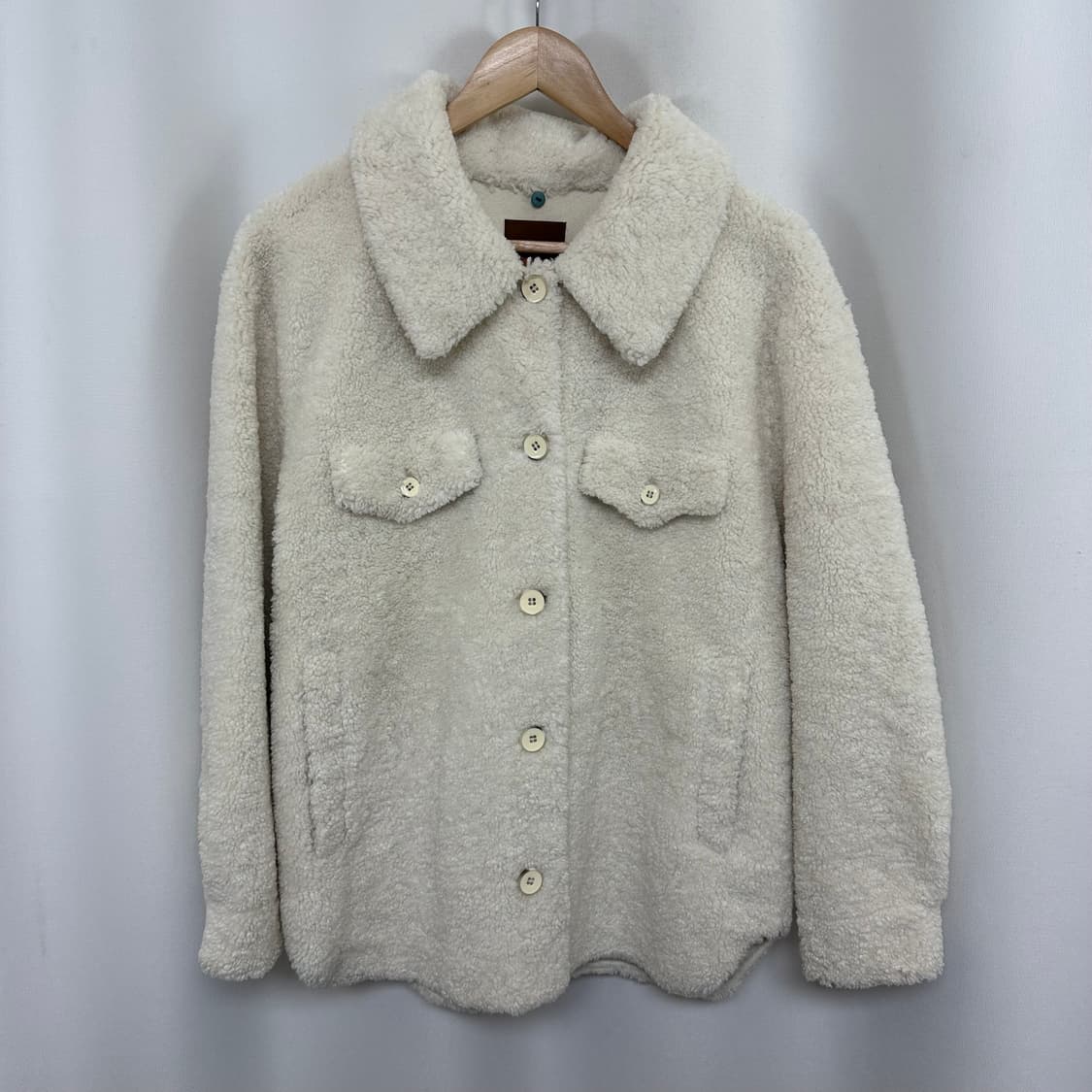   LBL 여자 보들보들 카라 뽀글이 자켓  M (구66) 상품이미지1