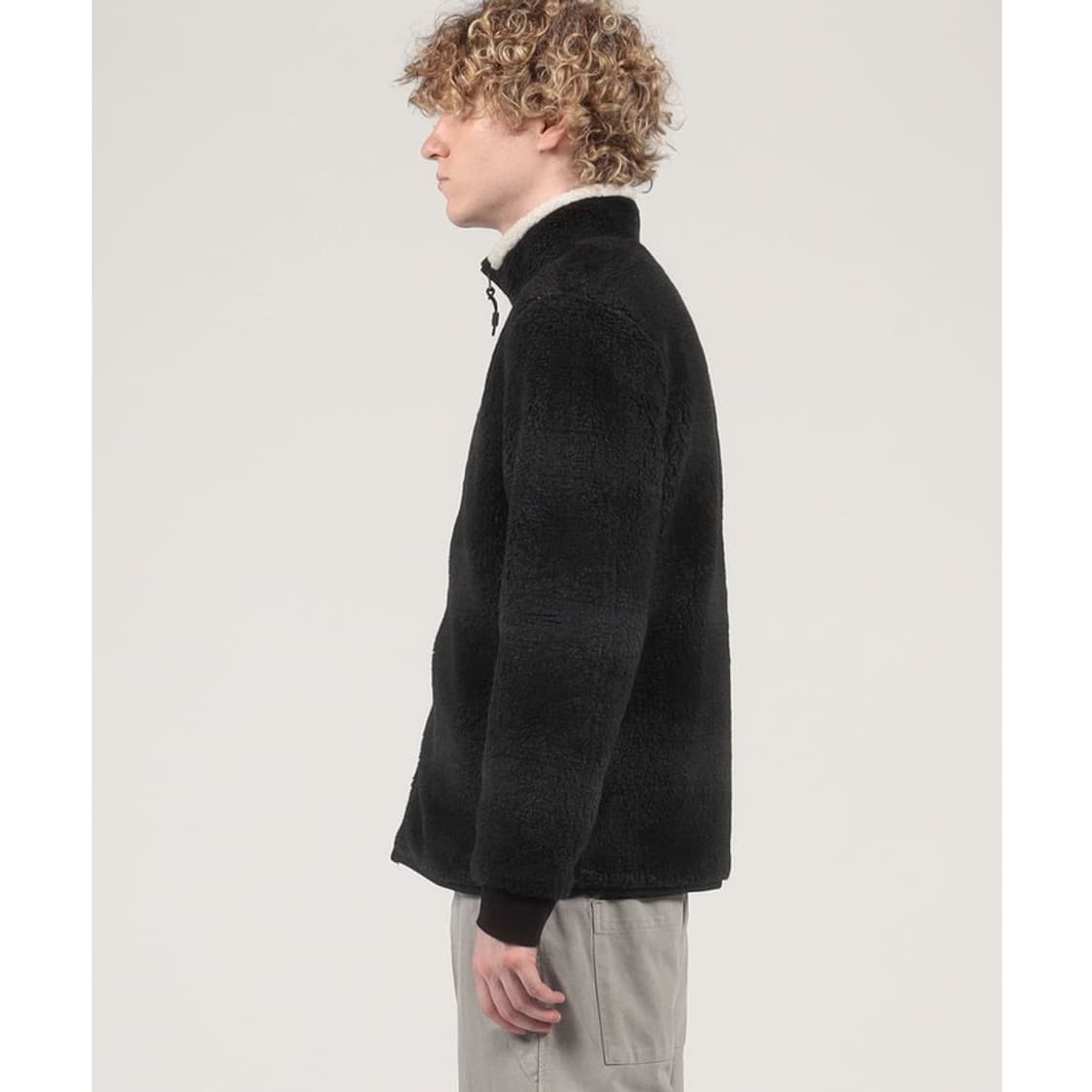 (정품/새상품) 제임스펄스 요세미티 남성 카본 블랙 체크 보아 자켓 상품이미지6