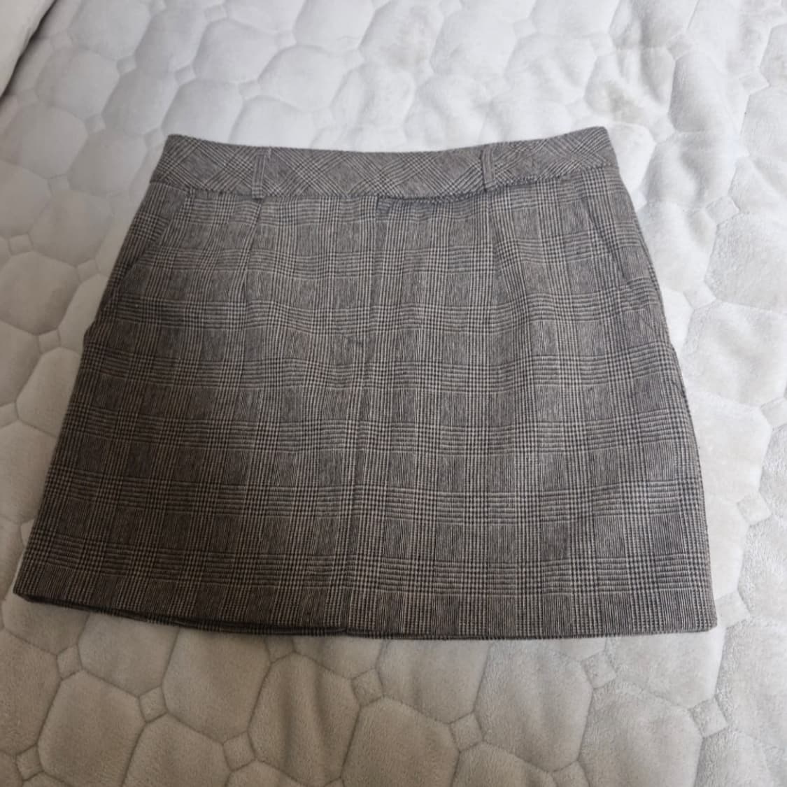 그로브 차정원 헤링본 스커트 상품이미지1