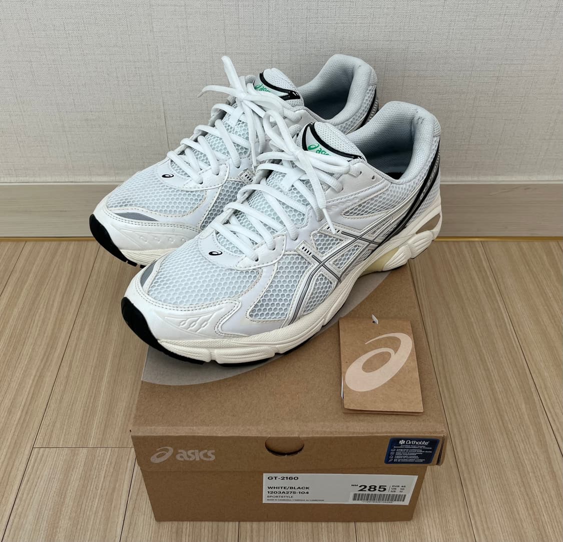[285] 아식스 GT-2160 화이트 블랙 상품이미지2