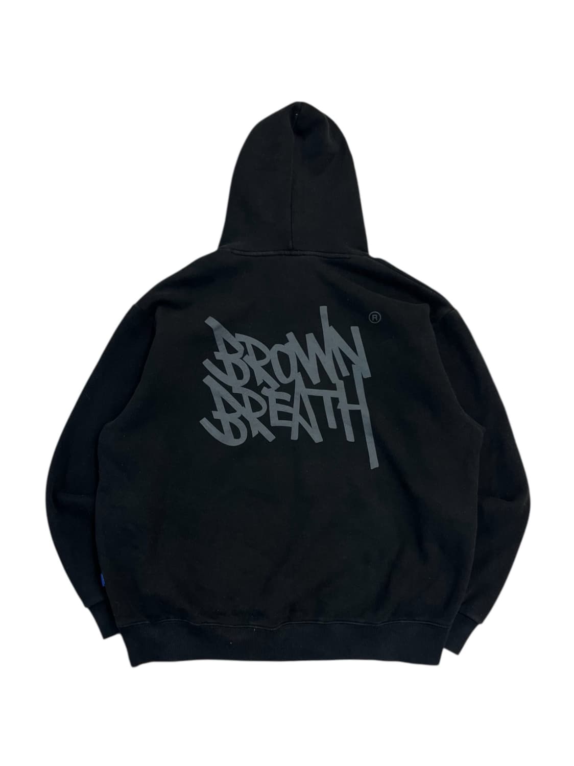 브라운브레스 기모 후드티 블랙 M #csz2395  상품이미지4